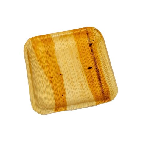 Pisces Areca Leaf 9" Square Plate 6 Pieces