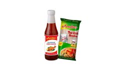 Buy 1 Piece Meridian Sweetened Chilli Sauce 285g & Get 1 Piece Meridian Thai Stick Noodles 140g Free
