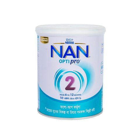 Nestle Nan Optipro Follow up Formula Milk Powder (After Months Onwards)  (Tin) 400g
