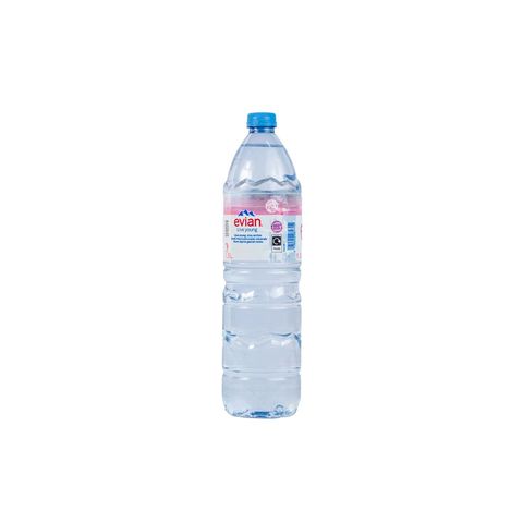 Evian Mineral Water Bottle