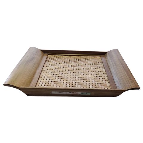 Pisces Bamboo Serving Tray E Discontinued 8.5 X 8 Inch 1 Piece