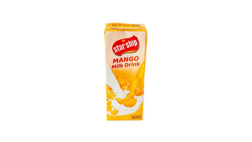 Star Ship Mango Milk Drink 200ml