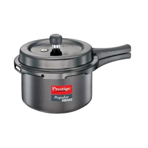 Prestige Popular Svachh Hard Anodised Pressure Cooker 3L Piece