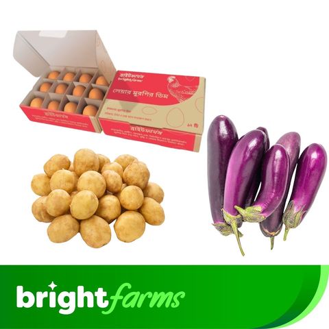 brightfarms Fresh Veg & Egg Combo