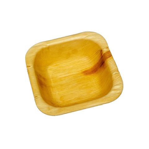 Pisces Areca Leaf 5.5" Square Bowl 6 Pieces