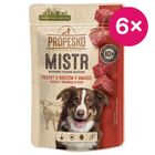 Propesko Mistr Kapsička s hovězím v omáčce pro psy | 6 x 85 g