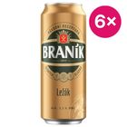 Braník Light lager beer | 6 x 500 ml