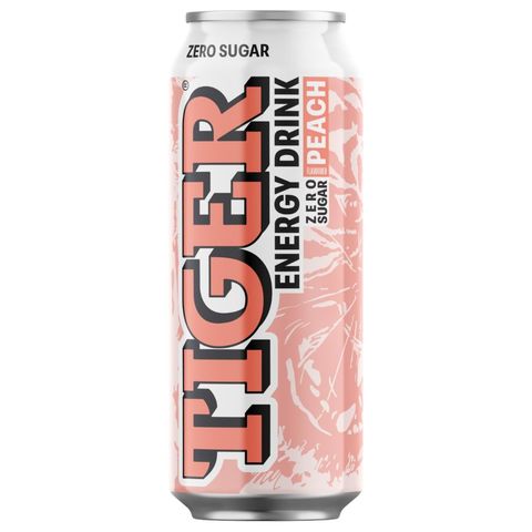 Tiger Energy Zero Peach | 500 ml