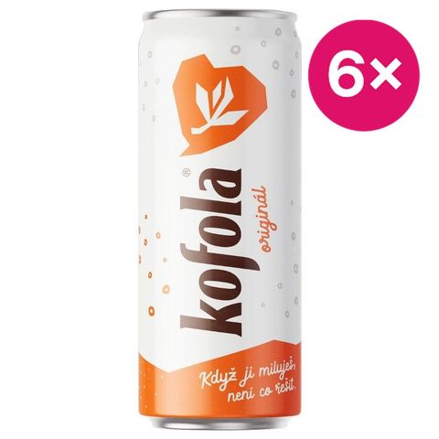 Kofola Original plech | 6 x 0.33 l