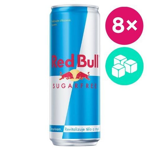 Red Bull Energy drink sugarfree | 8 x 250 ml