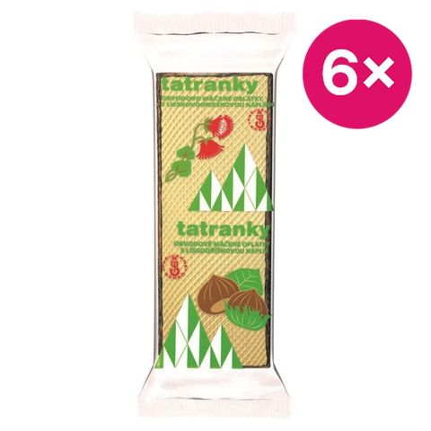 Sedita Tatranky lískooříškové oplatky | 6 x 33 g