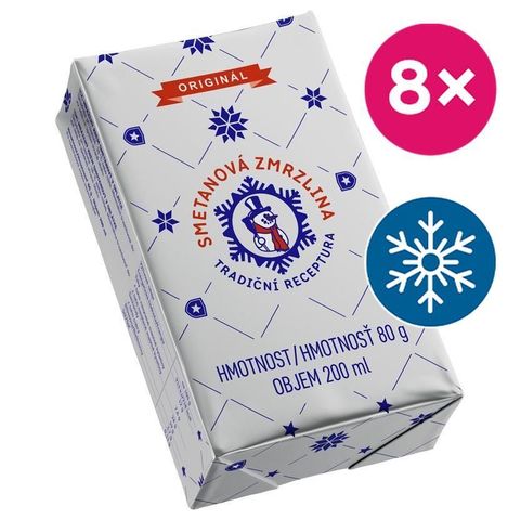 Originál Smetanová zmrzlina | 8 x 200 ml