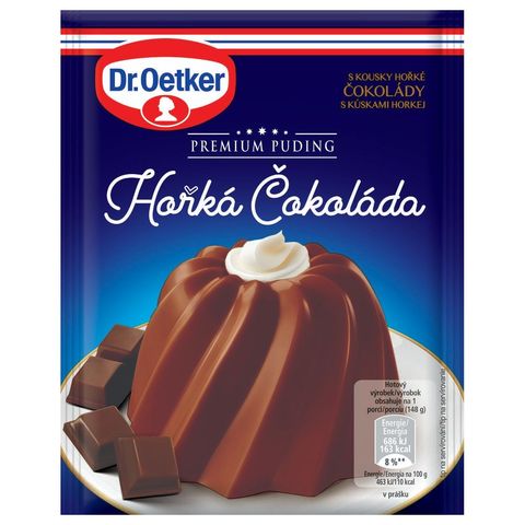 Dr. Oetker Premium Dark Chocolate Pudding | 52 g