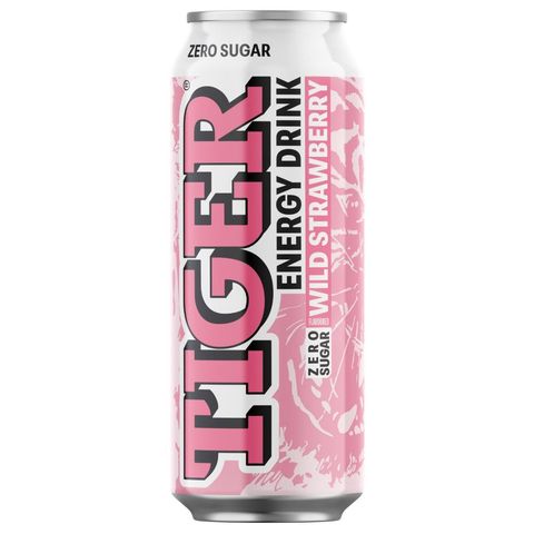 Tiger Energy Zero Wild Strawberry | 500 ml