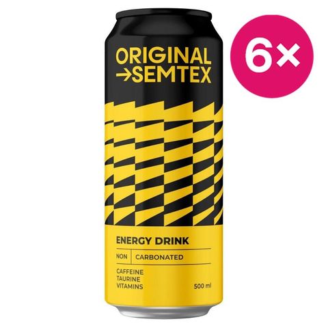 Semtex Original energetický nápoj | 6 x 500 ml