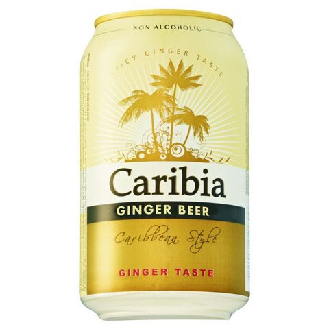 Caribia Zázvorové pivo limonáda | 330 ml