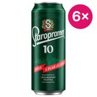 Staropramen 10 Light draft beer | 6 x 500 ml