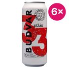 Budweiser Budvar 33 Pale Lager Beer | 6 x 0.5 l