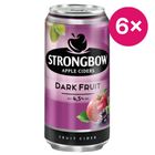 Strongbow Dark Cider dark fruit | 6 x 0.44 l