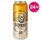 Velkopopovický Kozel Light Draft Beer | 24 x 500 ml