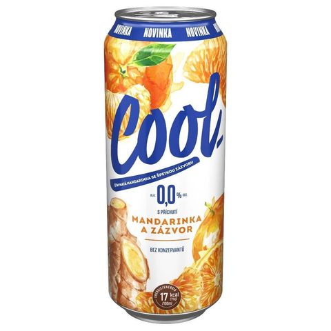 Cool Mandarinka se zázvorem nealkoholické pivo | 500 ml