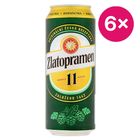 Zlatopramen 11 Light Lager Beer Can | 6 x 0.5 l