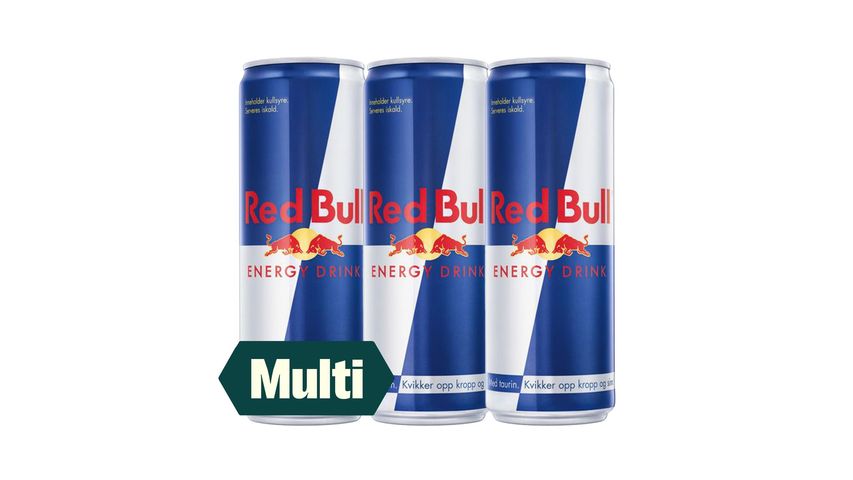 3 x Red Bull Energidrikk 250ml