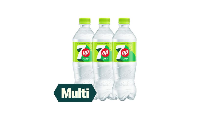 3 x 7UP u/Sukker 0.5l
