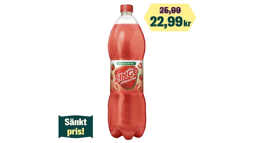 Zingo Kolsyrad Läskedryck 1.5l