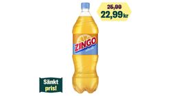 Zingo Kolsyrad Läskedryck 1500ml