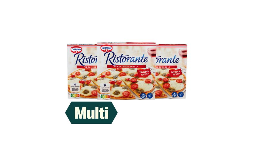 3 x Dr. Oetker Pizza Ristorante Mozzarella 355g