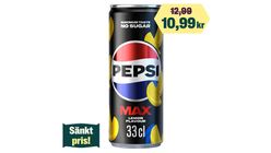 Pepsi Max Lemon 33cl 