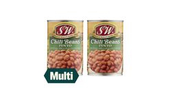 2 x S&W Bønner Chili 439g