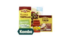 Taco Krydder, Taco Sauce Medium & Tortillas Large