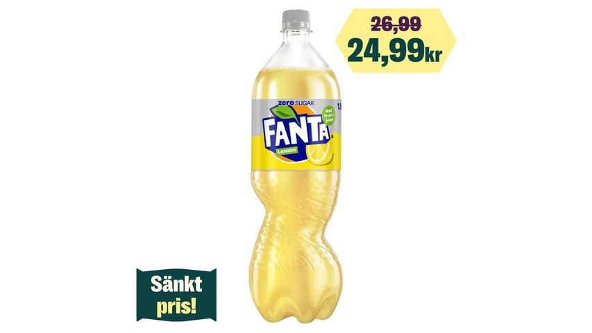 Fanta Zero Lemon 1.5l