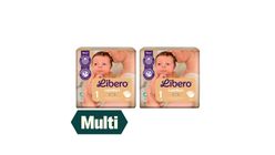 2 x Libero Newborn Str 1 24stk