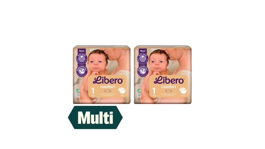 2 x Libero Newborn Str 1 24stk