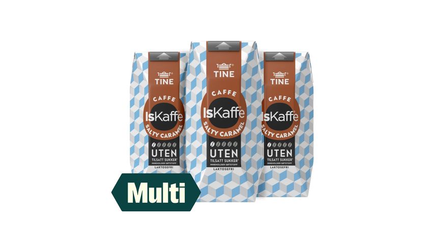 3 x IsKaffe Salt Karamell 330ml