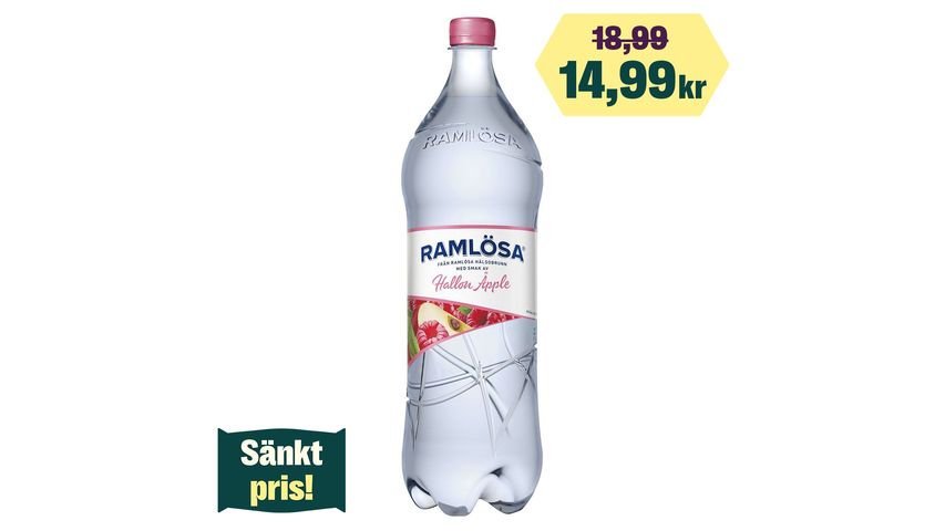 Ramlösa Raspberry & Apple 1.5 l