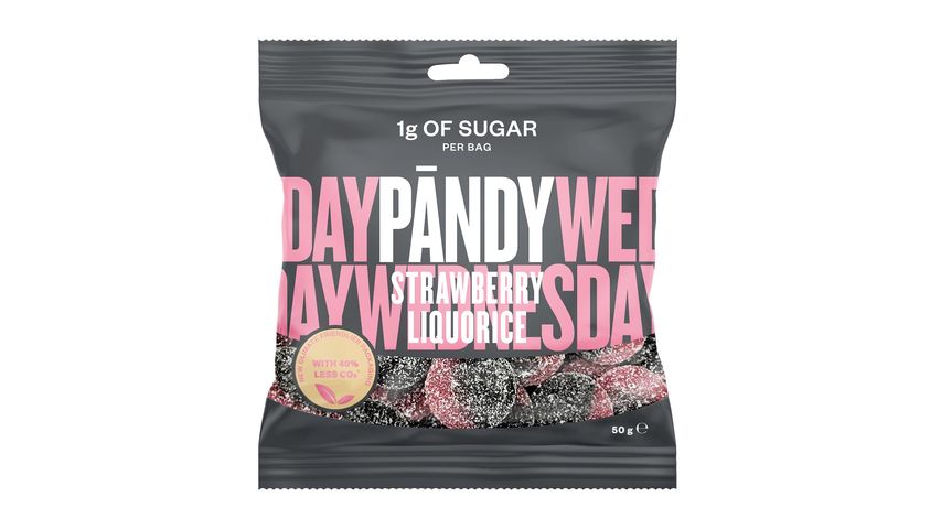 Pändy Strawberry Liquorice 50g