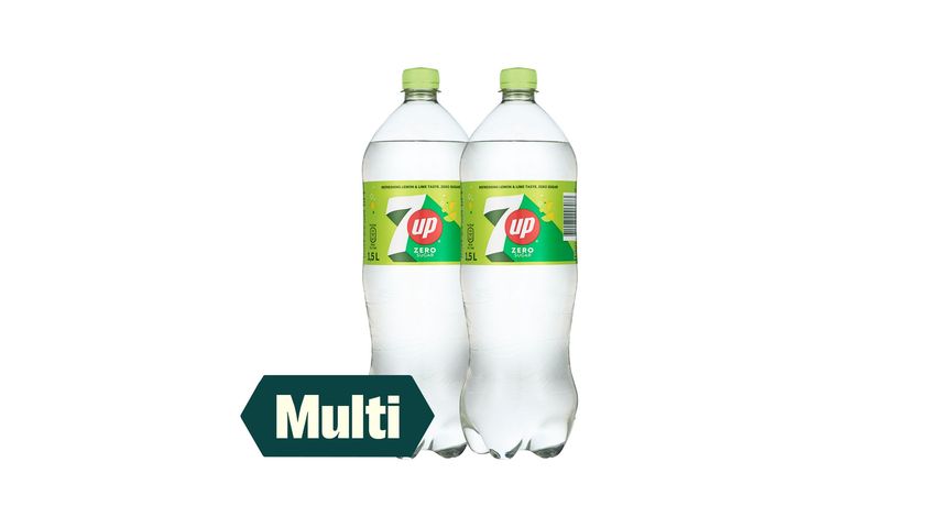 2 x 7UP u/Sukker 1.5l