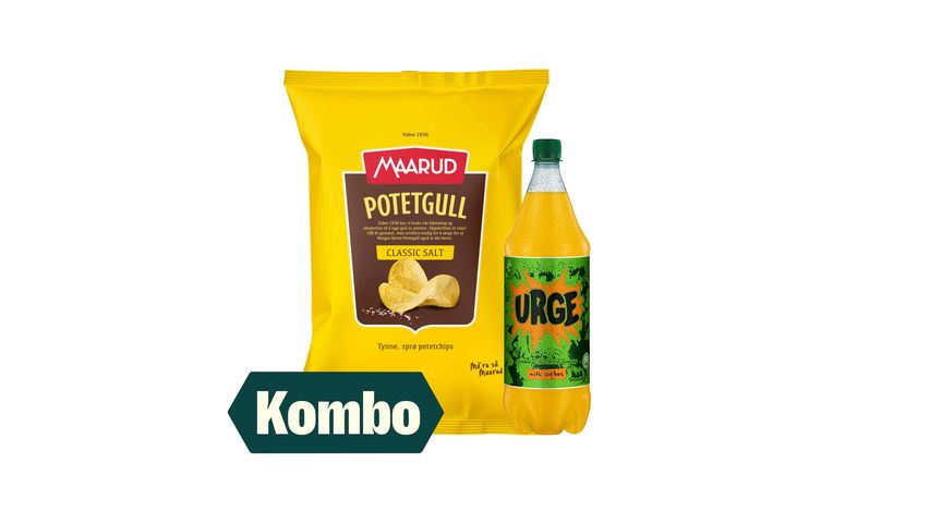 Urge & Maarud Potetgull Classic Salt