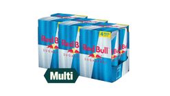 3 x Red Bull Energidrikk Sukkerfri 4 x 250ml
