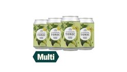 4 x Tundra Tonic Water Agurk 250ml