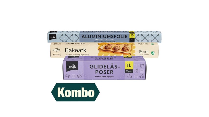 Unik emballasje & bakeartikler