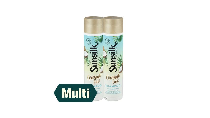 2 x Sunsilk Coconut Care Shampoo 250ml