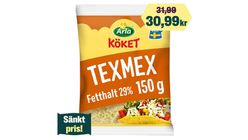 Arla Köket Riven Ost Texmex 29% 150g