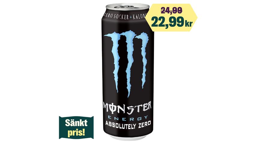 Monster Energidryck Absolutely Zero 500ml