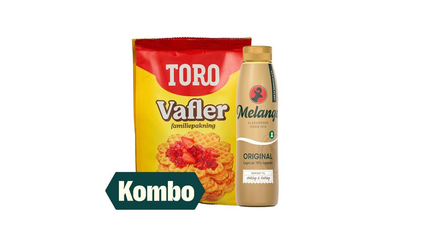 Vaffelmix Familiepakke  & Flytende Melange 