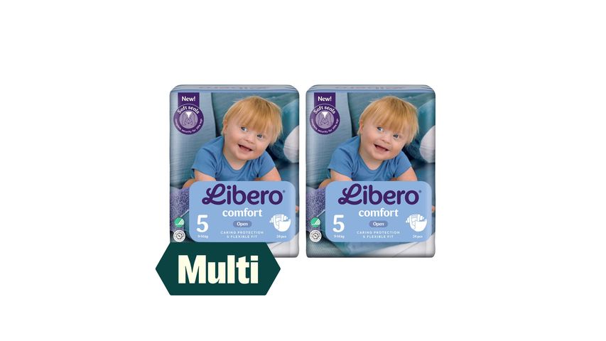 2 x Libero Comfort Bleier Str 5 24stk
